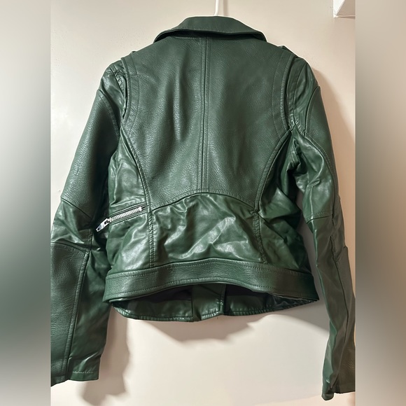 Forest green BLANKNYC moto jacket - Picture 2 of 4